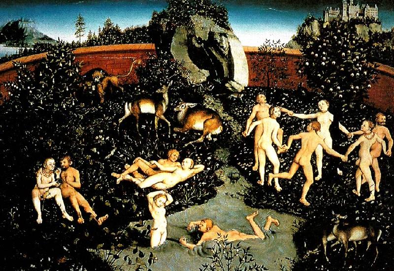 Lucas  Cranach nasjonalgalleriet, oslo oil painting picture